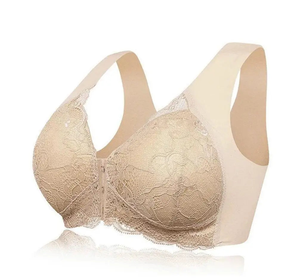 Plus Size Elegance Bra | Front Closure with Back Support for All-Day Comfort