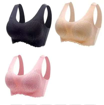 ComfortPlus Seamless Sports Bra | Breathable, Wire-Free Support for 24/7 Comfort