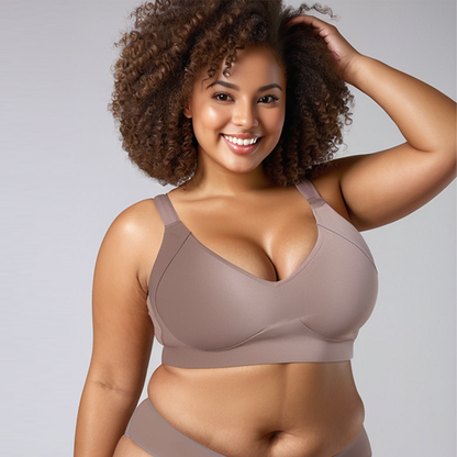 FallSweet Seamless Push Up Bra | Wireless Plus Size Bralette M-6XL