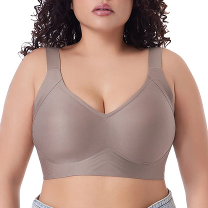 FallSweet Seamless Push Up Bra | Wireless Plus Size Bralette M-6XL
