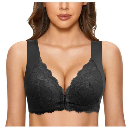 Plus Size Elegance Bra | Front Closure with Back Support for All-Day Comfort
