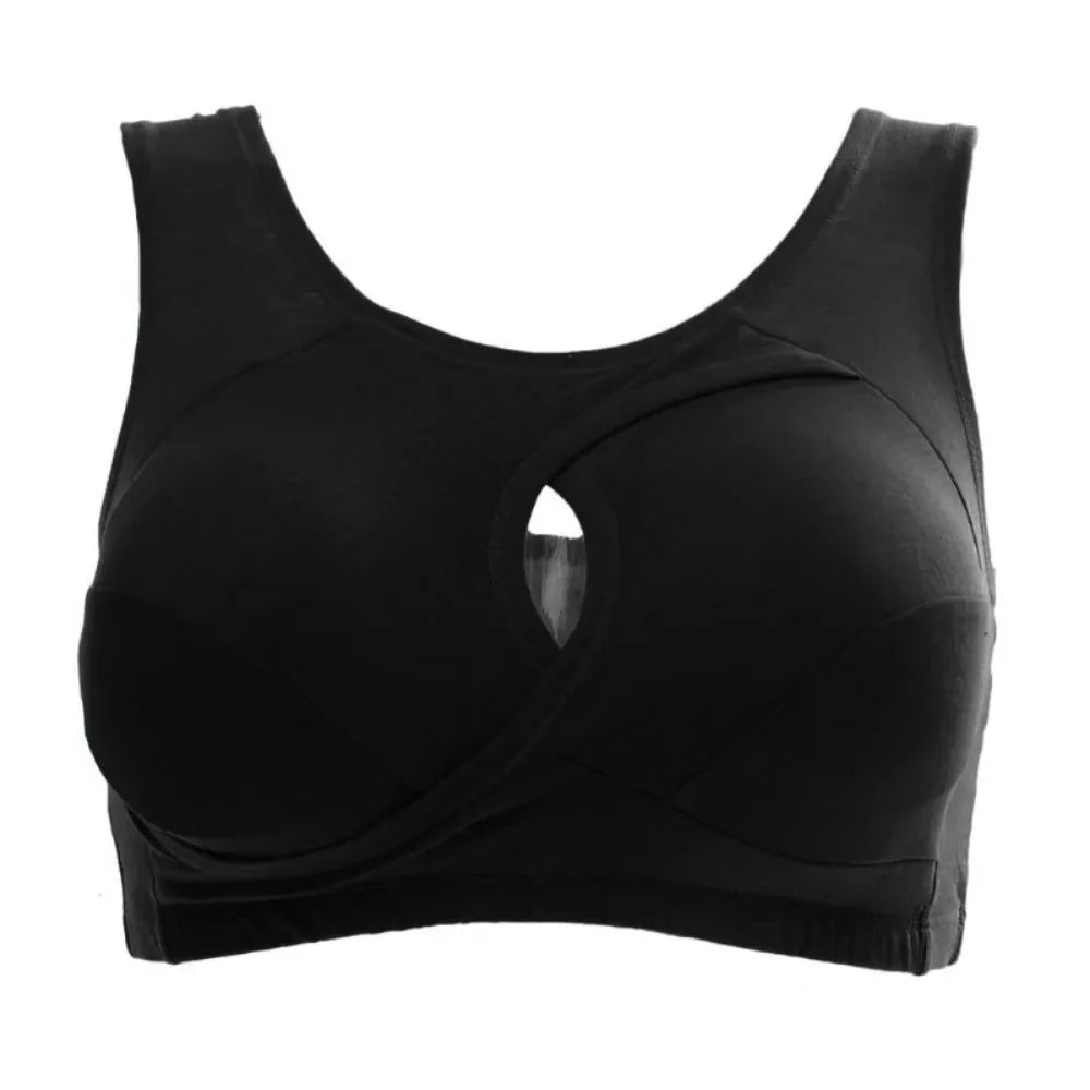 Seamless Shockproof Push Up Sports Bra | High Support for Gym, Yoga, and Running