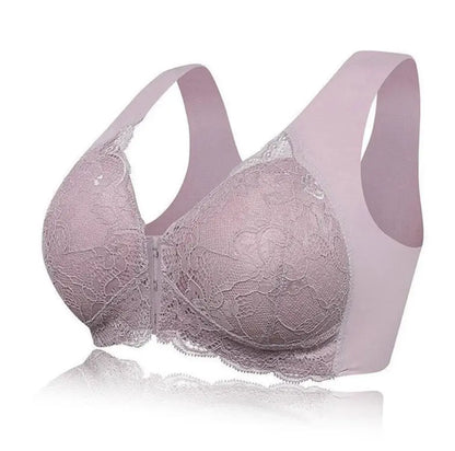 Plus Size Elegance Bra | Front Closure with Back Support for All-Day Comfort